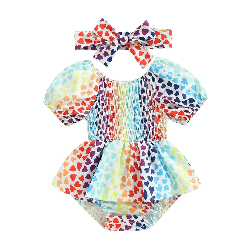 Body Infantil Feminino Estampas + Faixa