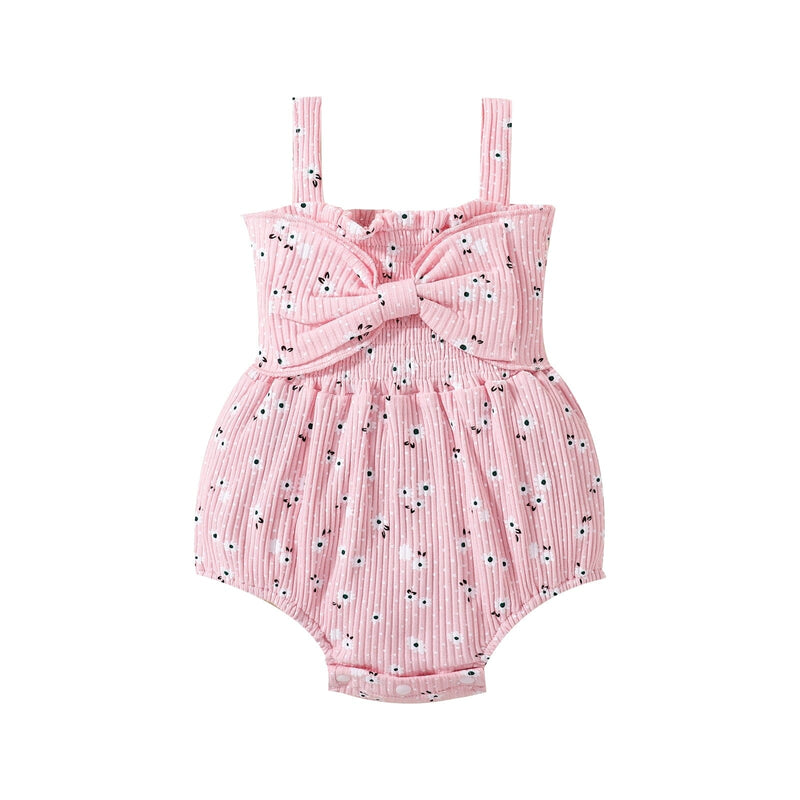 Body Infantil Feminino Faixa Floral