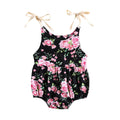 Body Infantil Feminino Floral Alcinha