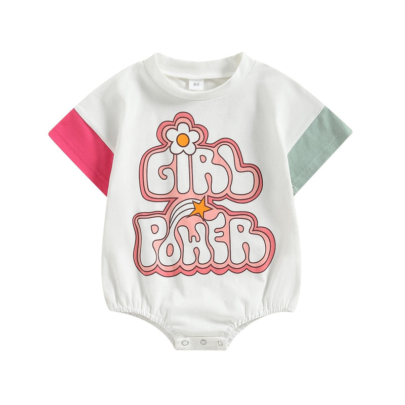 Body Infantil Feminino Girl Power