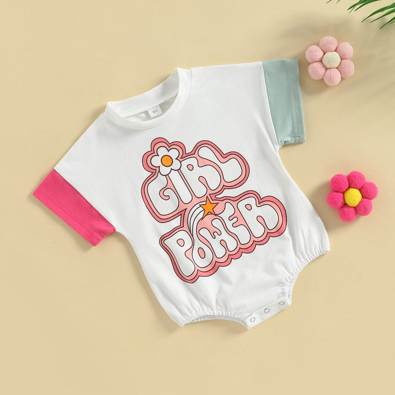 Body Infantil Feminino Girl Power