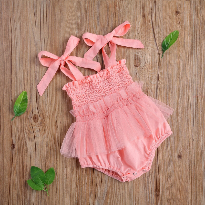 Body Infantil Feminino Latex Tule