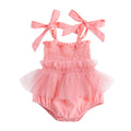 Body Infantil Feminino Latex Tule