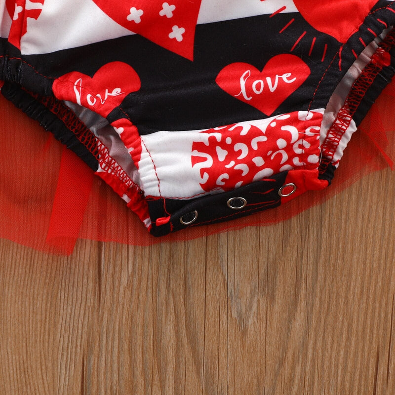 Body Infantil Feminino Love + Faixa