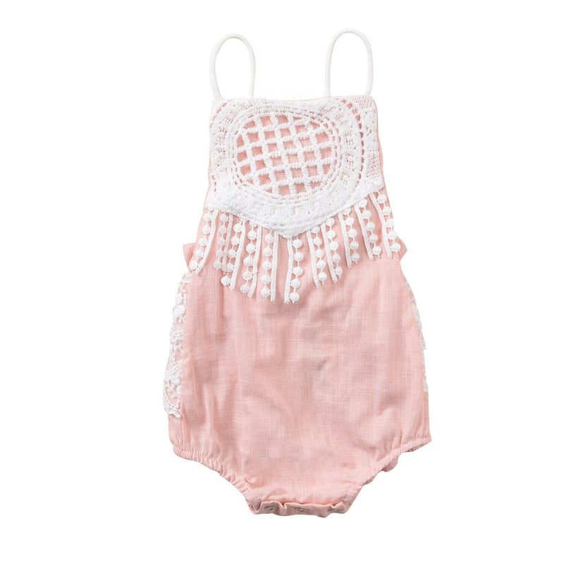 Body Infantil Feminino Renda