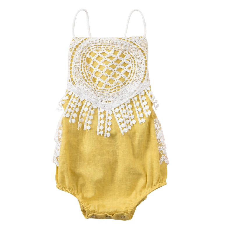 Body Infantil Feminino Renda