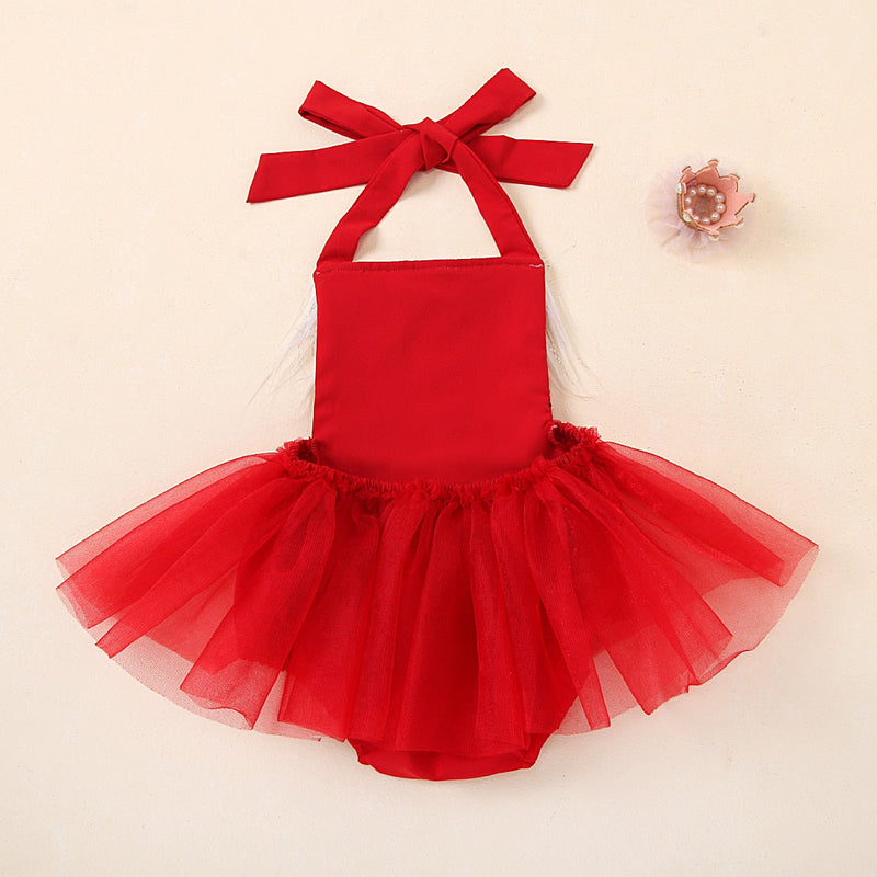 Body Infantil Feminino Verão Brilho de Natal