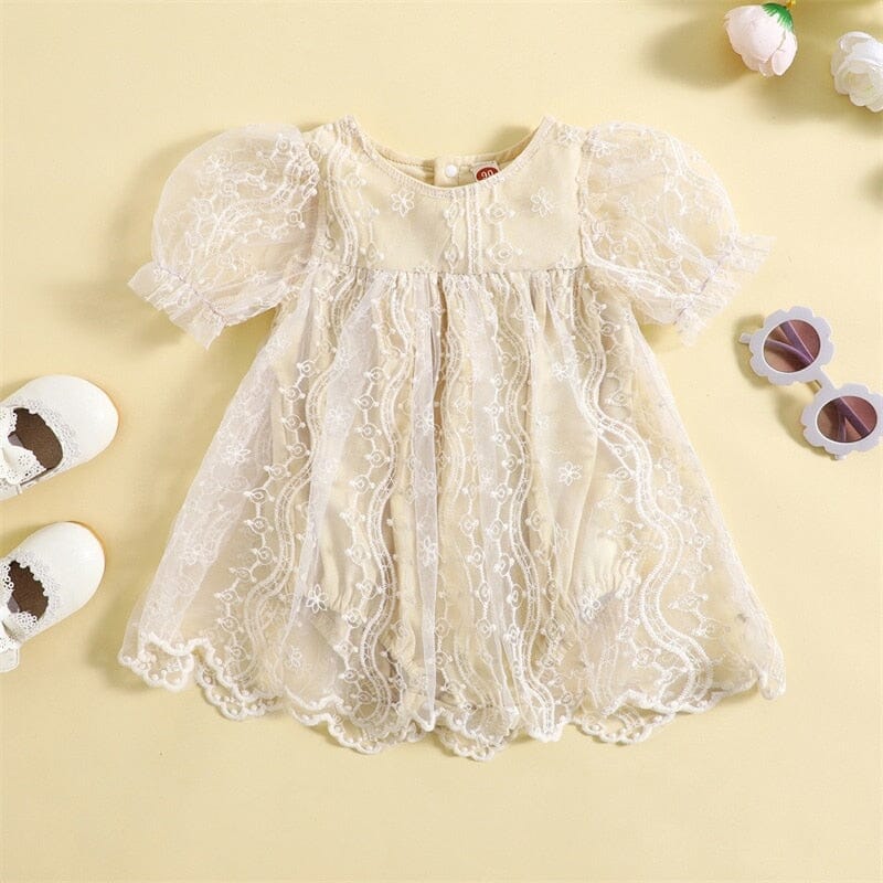 Body Infantil Feminino Vestidinho Tule