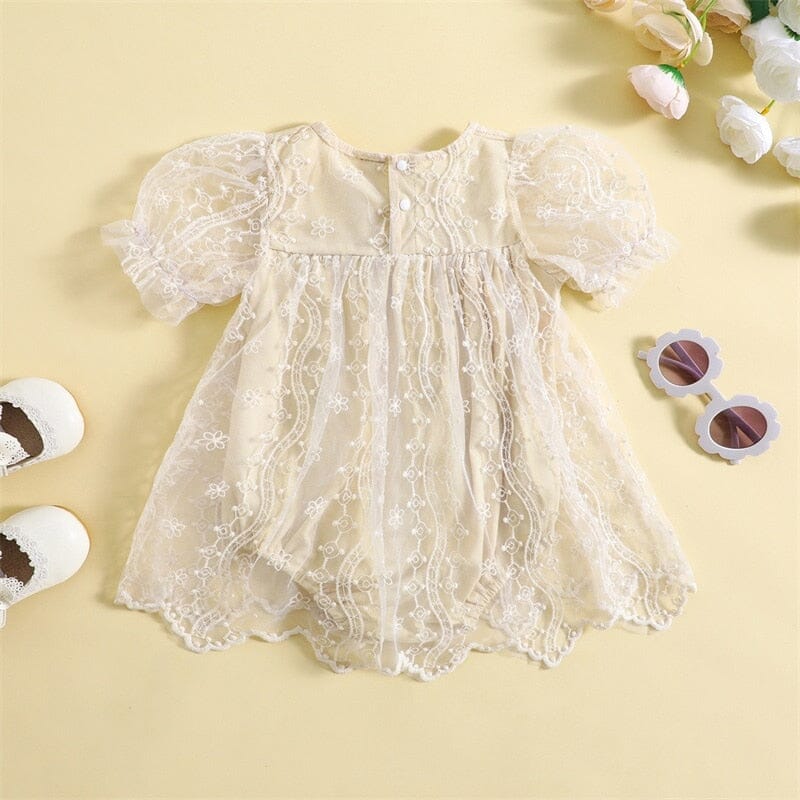 Body Infantil Feminino Vestidinho Tule