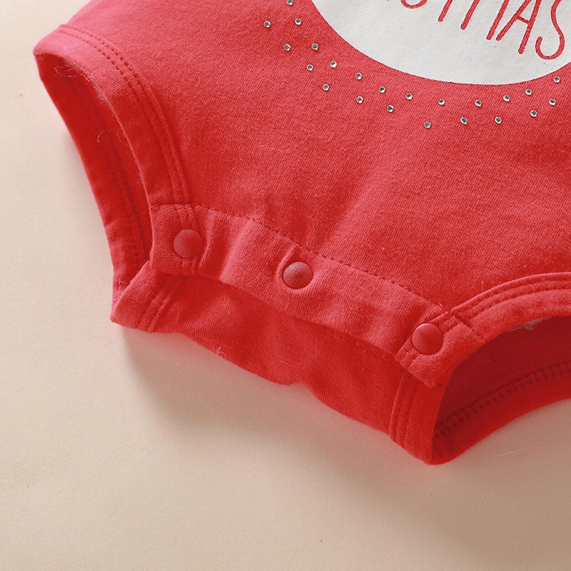 Body Infantil "Meu Primeiro Natal" + Gorro