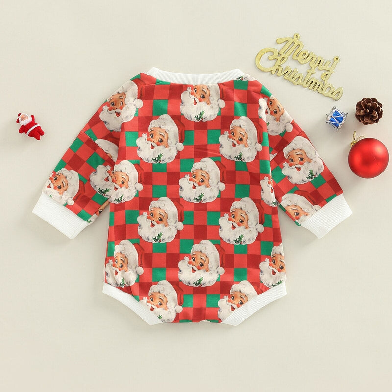 Body Infantil Papai Noel Feliz