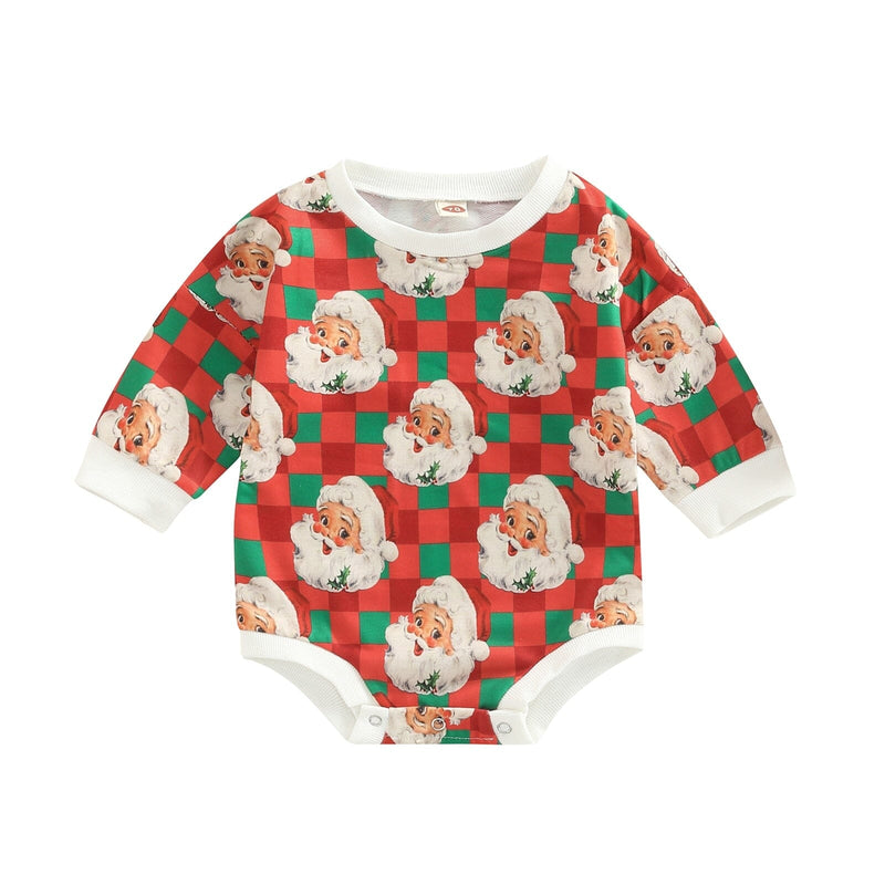 Body Infantil Papai Noel Feliz