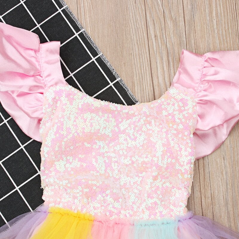 Body Infantil Tule Sainha