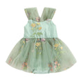 Body Vestido Infantil Bordado Flores