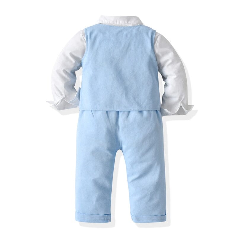 Conjunto Infantil Azul Batizado