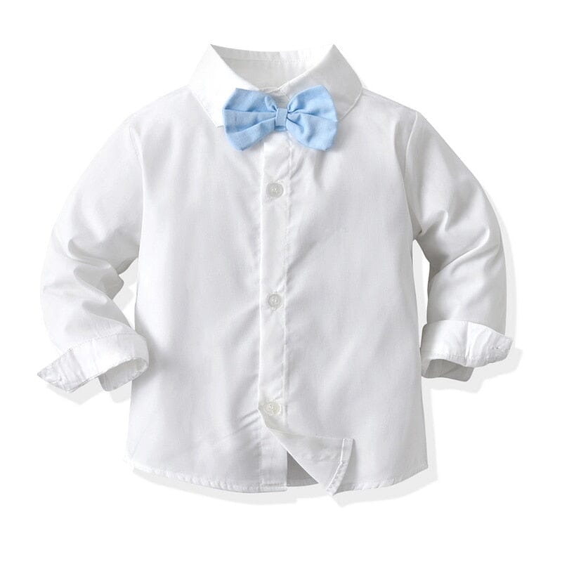 Conjunto Infantil Azul Batizado