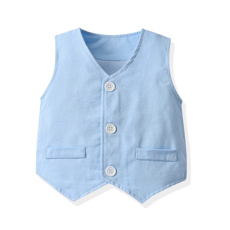 Conjunto Infantil Azul Batizado