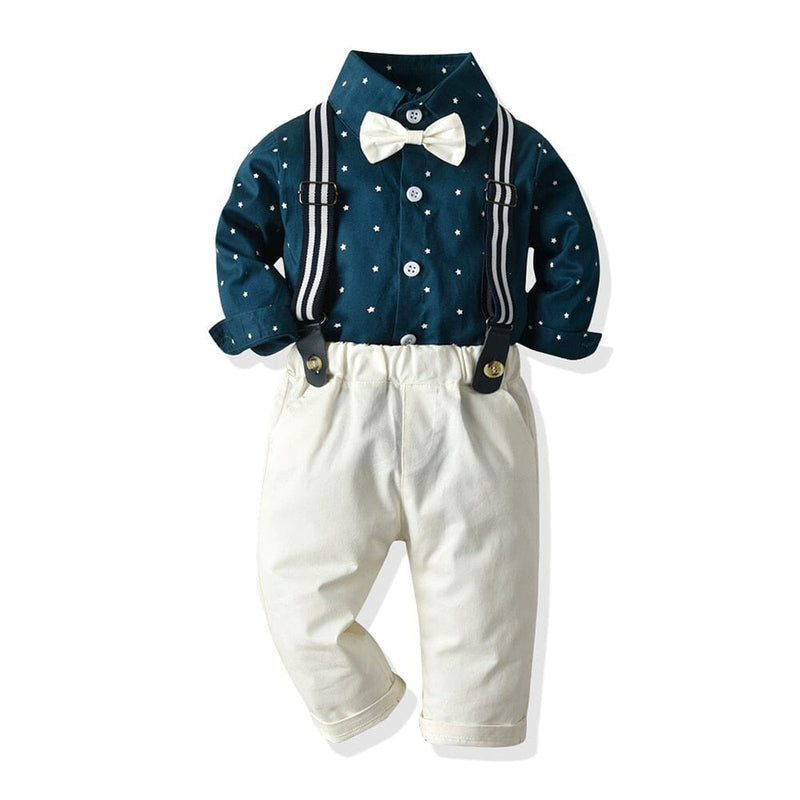 Conjunto Infantil Batizado Gravatinha