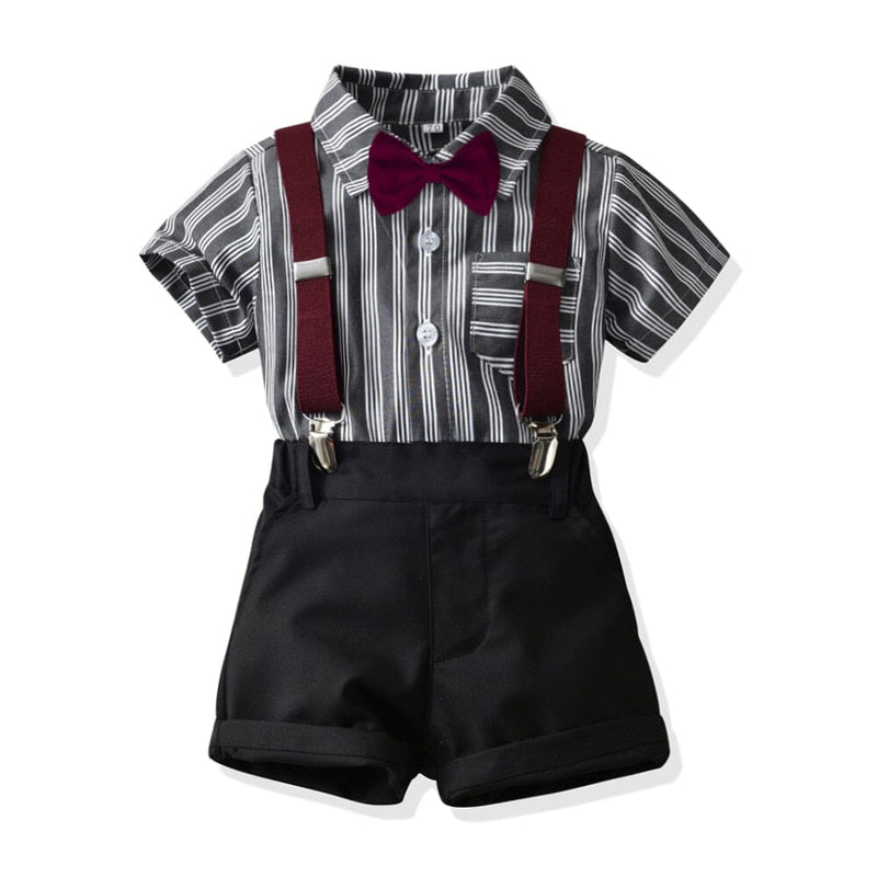 Conjunto Infantil Batizado Gravatinha