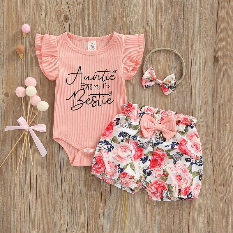 Conjunto Infantil Feminino "Amiga"