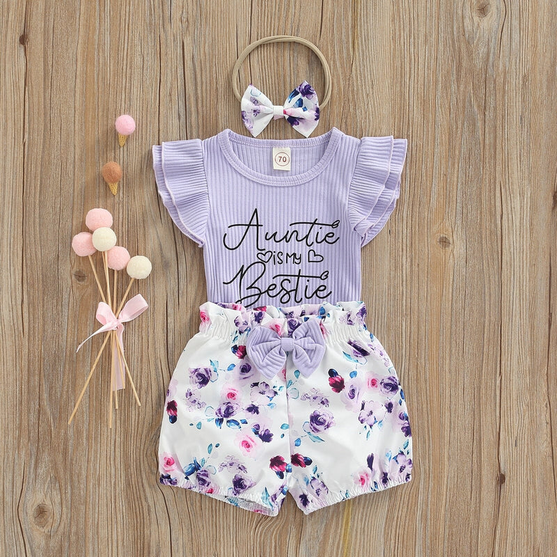 Conjunto Infantil Feminino "Amiga"