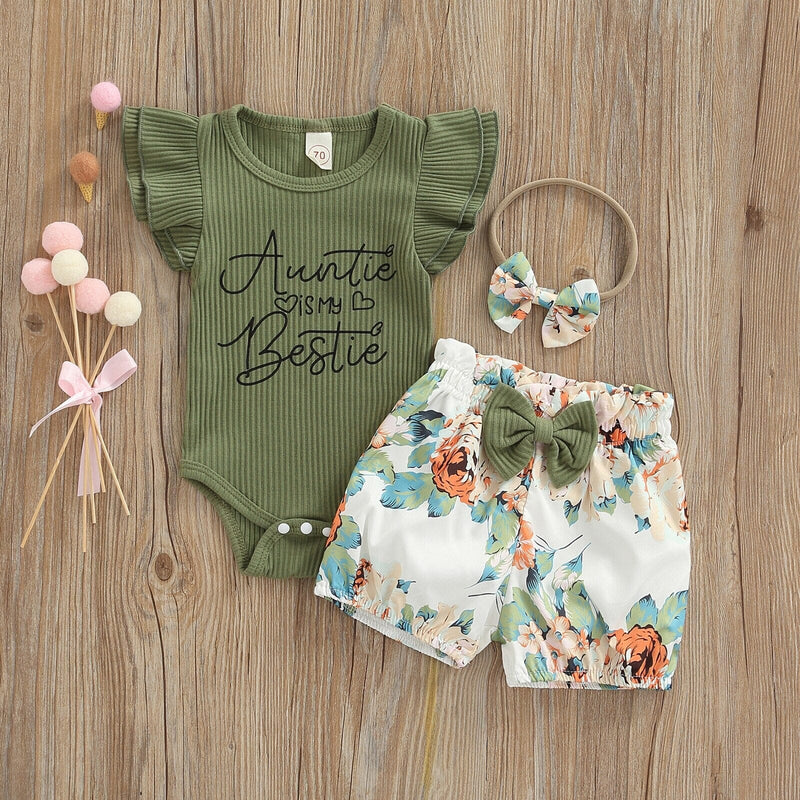 Conjunto Infantil Feminino "Amiga"