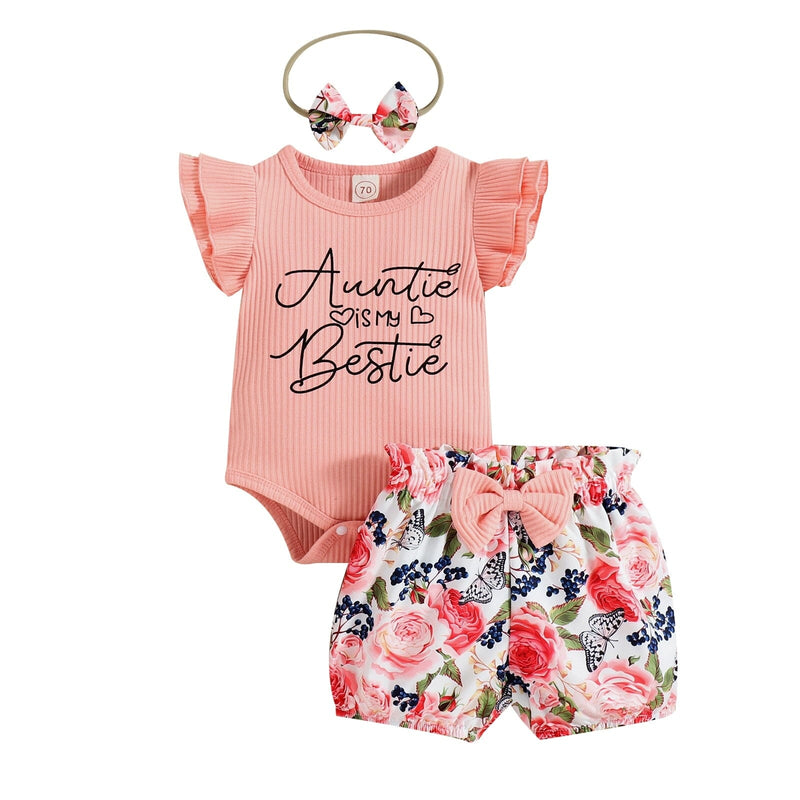 Conjunto Infantil Feminino "Amiga"