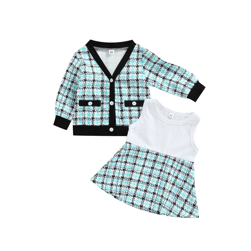 Conjunto Infantil Feminino Boutique Azul