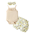 Conjunto Infantil Feminino Canelada Babadinho + Faixa