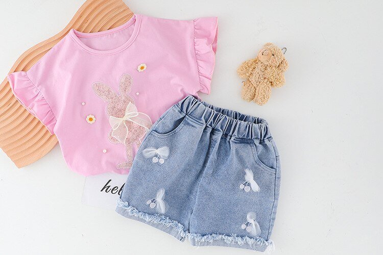 Conjunto Infantil Feminino Coelhinho