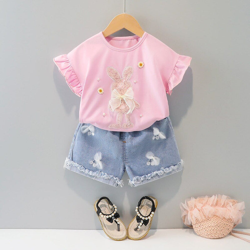 Conjunto Infantil Feminino Coelhinho