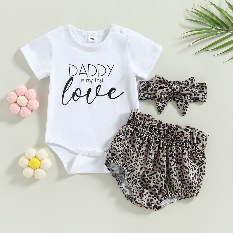 Conjunto Infantil Feminino Daddy + Faixa