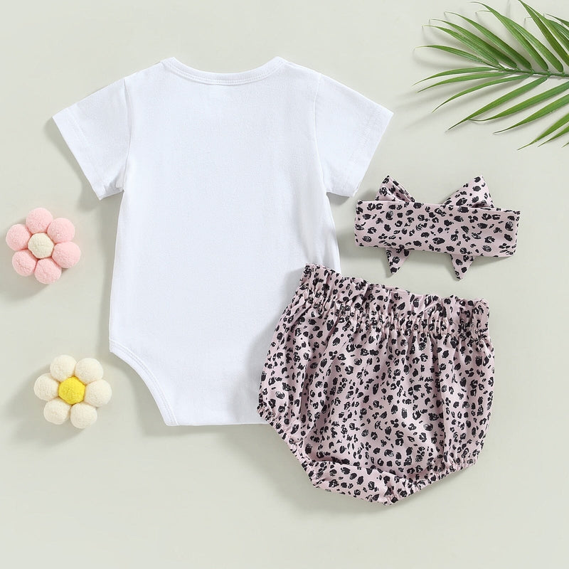 Conjunto Infantil Feminino Daddy + Faixa