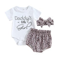 Conjunto Infantil Feminino Daddy + Faixa