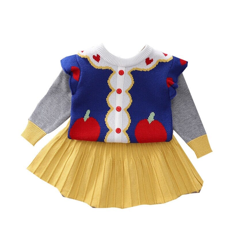 Conjunto Infantil Feminino Maçazinha