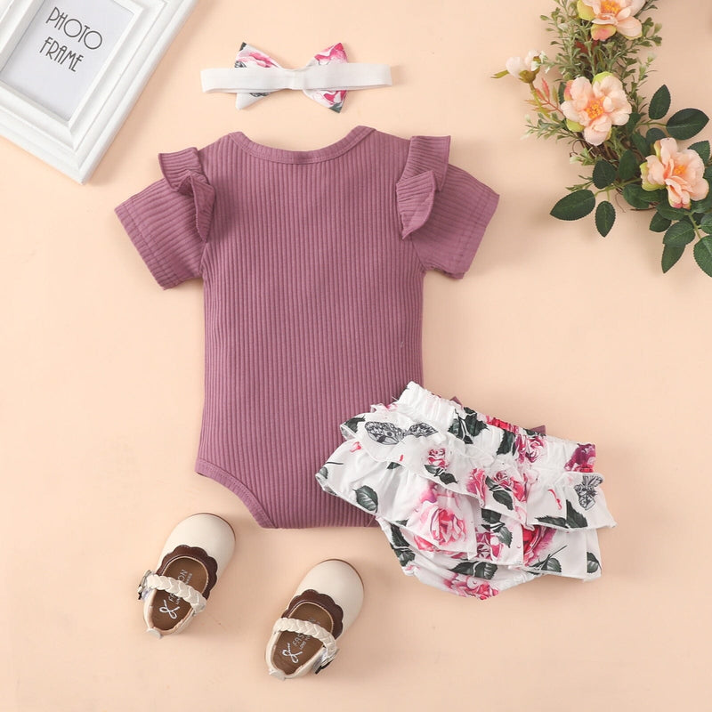 Conjunto Infantil Feminino Menina + Faixa