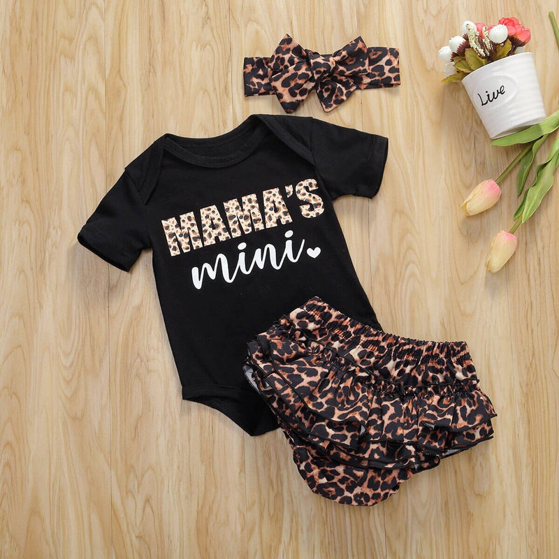 Conjunto Infantil Feminino "Mini da Mamãe"