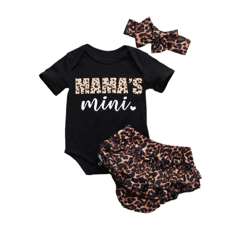 Conjunto Infantil Feminino "Mini da Mamãe"