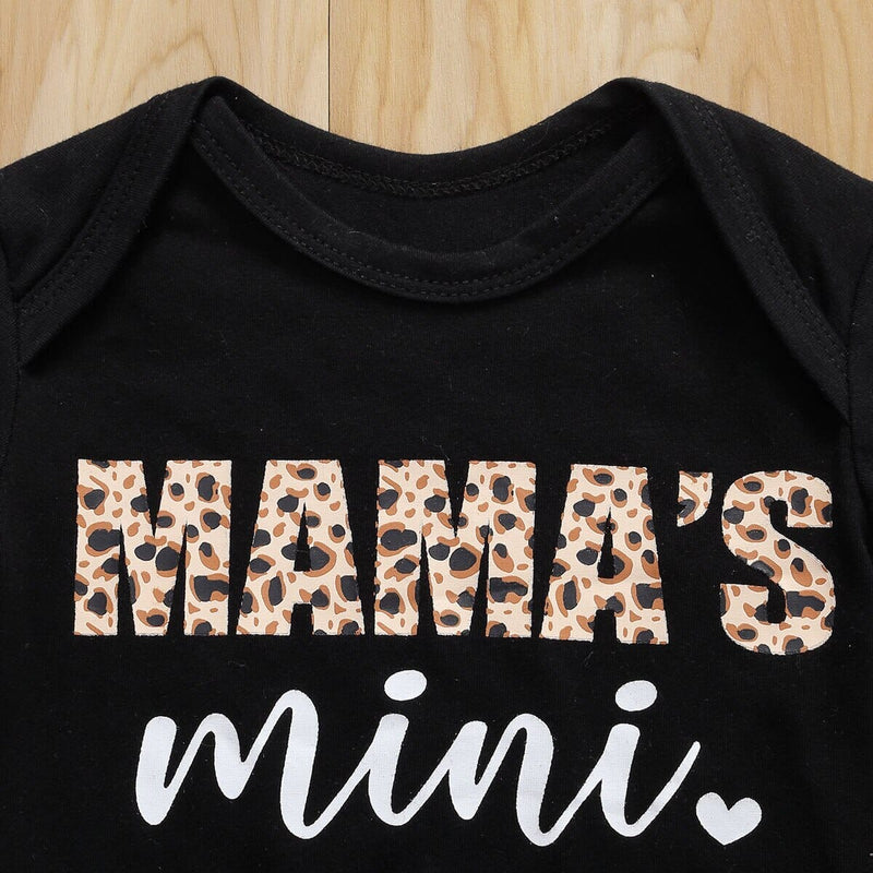 Conjunto Infantil Feminino "Mini da Mamãe"