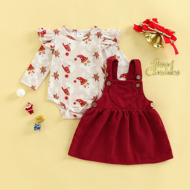 Conjunto Infantil Feminino Natal Especial