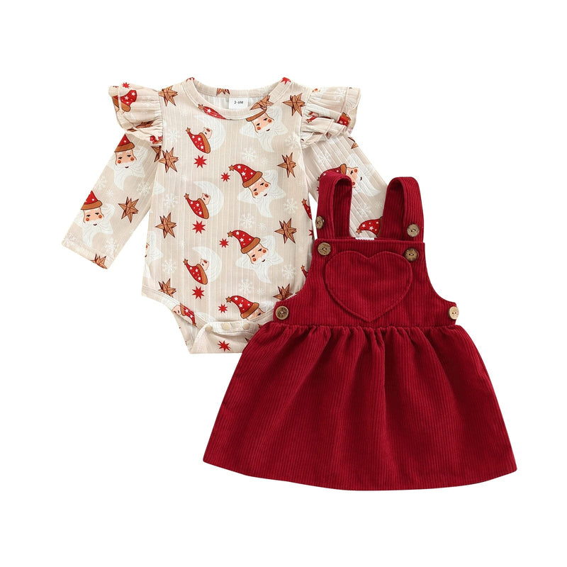 Conjunto Infantil Feminino Natal Especial