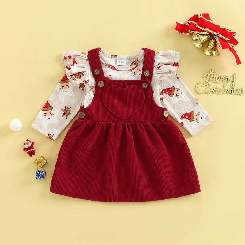 Conjunto Infantil Feminino Natal Especial