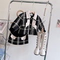 Conjunto Infantil Feminino Preto e Branco