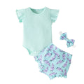 Conjunto Infantil Feminino Primavera + Faixa