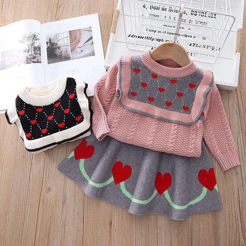 Conjunto Infantil Feminino Princesinha Coração