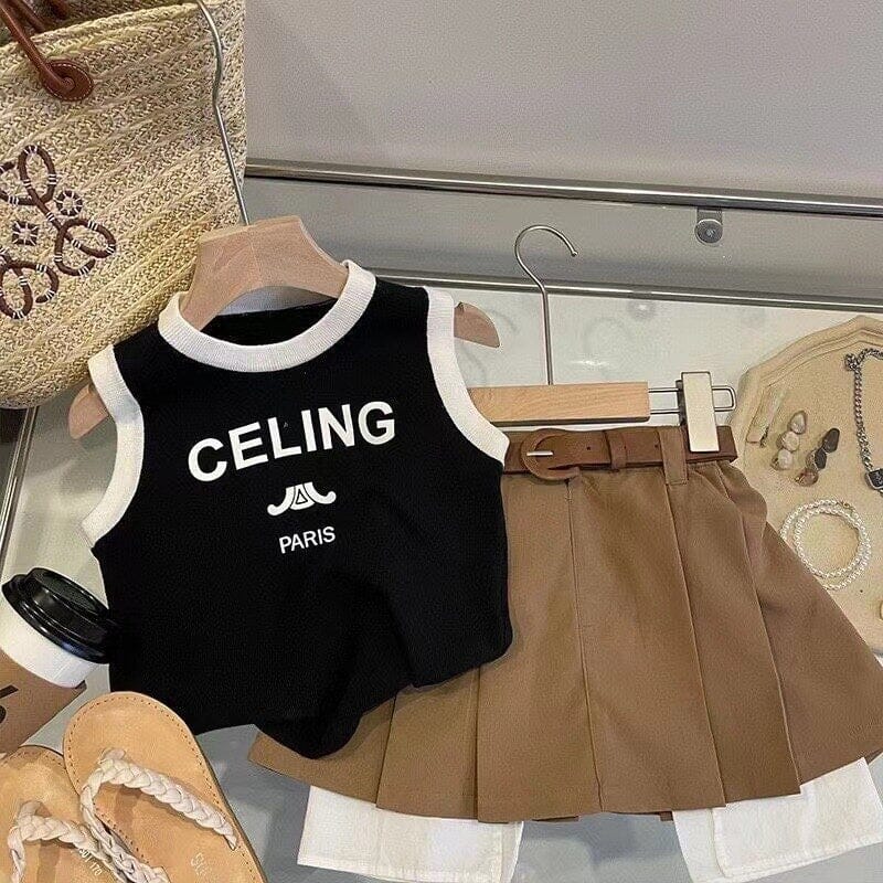 Conjunto Infantil Feminino Celing Paris