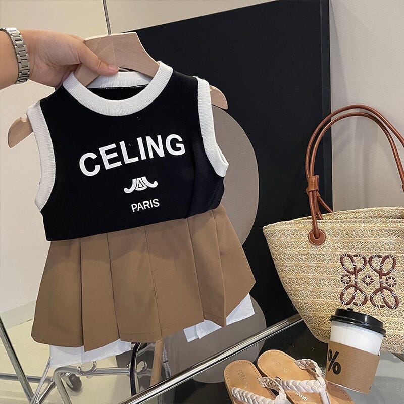 Conjunto Infantil Feminino Celing Paris