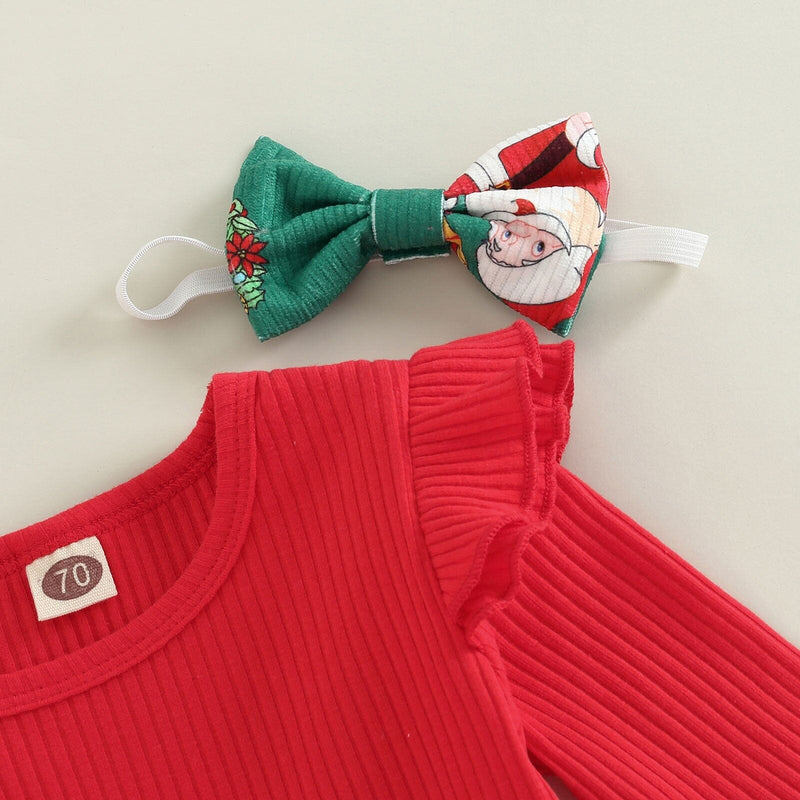 Conjunto Infantil Feminino Tempo de Natal