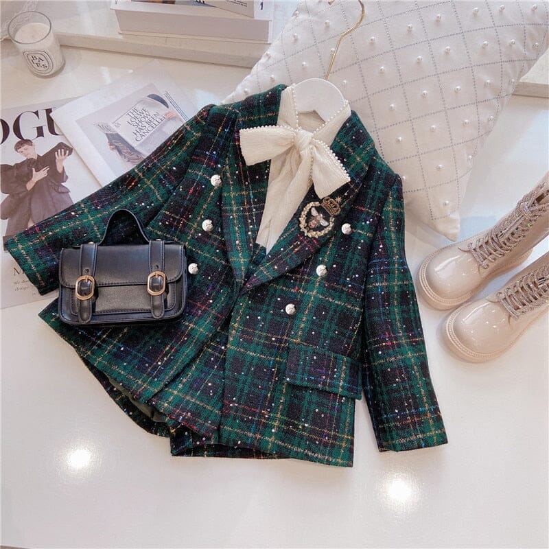 Conjunto Infantil Feminino Verde