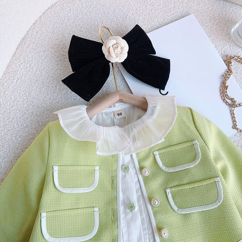 Conjunto Infantil Feminino Verde